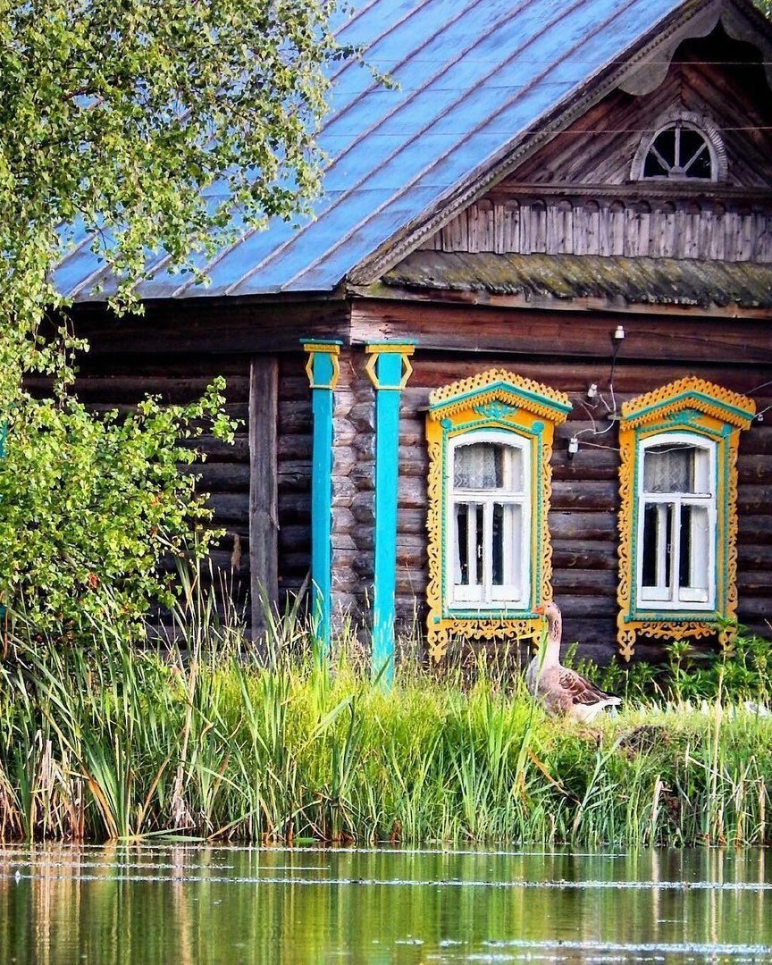 Деревенский домик