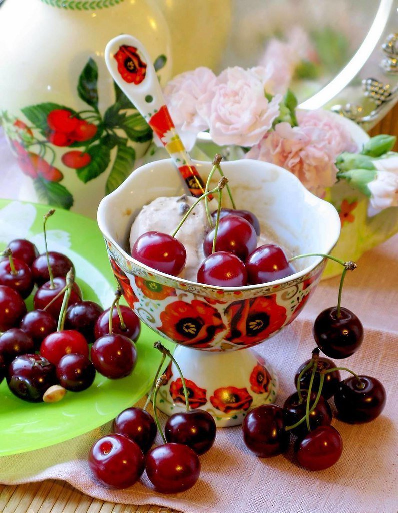 Доброе утро вишня черешня