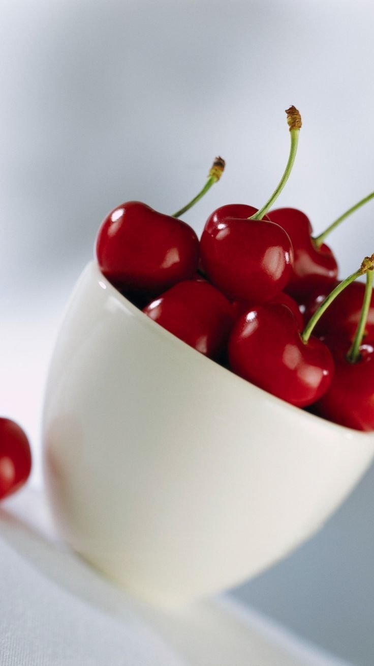 Черешня в стакане