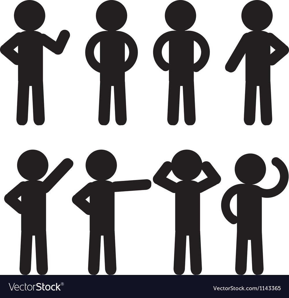 Фигурка «человечек в чёрном»