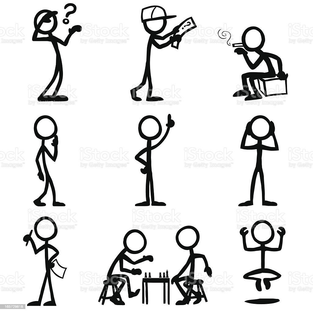 Графические фигурки людей