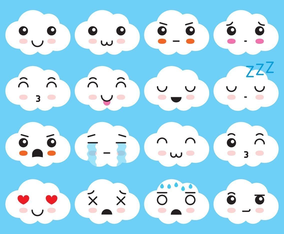 Мордашки для поделок