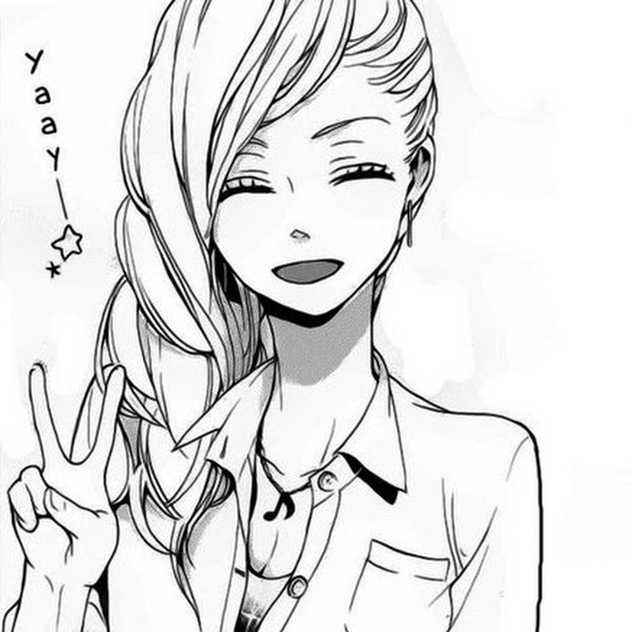 Рисунки из манги для срисовки