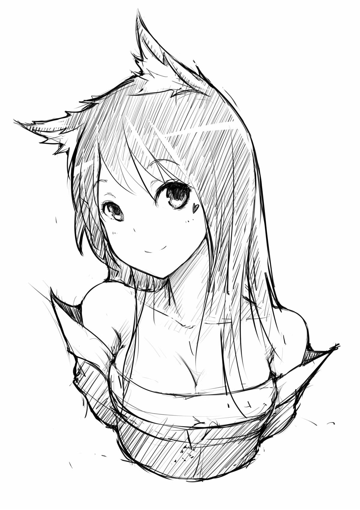 Аниме для срисовки