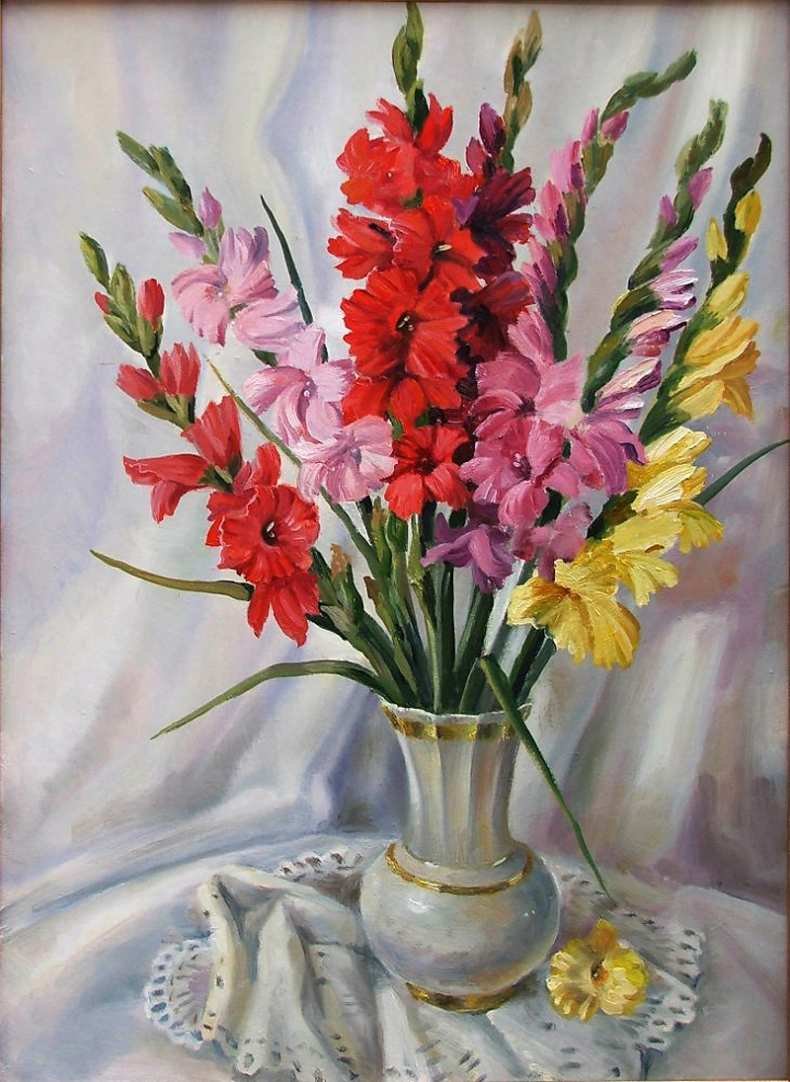 Сергей Андрияка гладиолусы