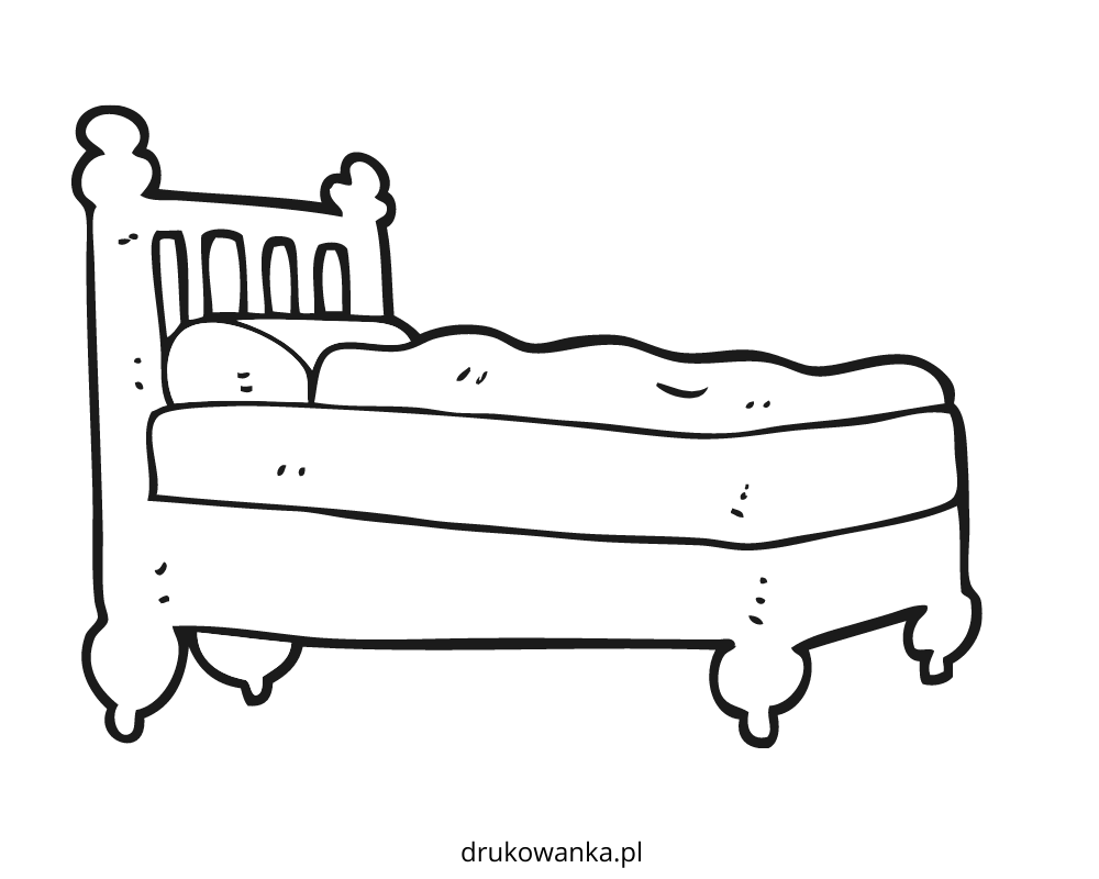 Мультяшная кровать розовая