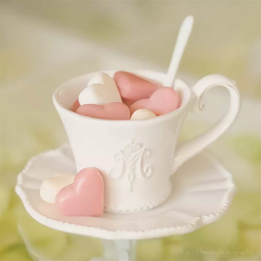 Нежного утра с сердечками