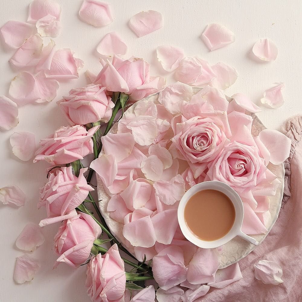 Доброе утро в розовом цвете