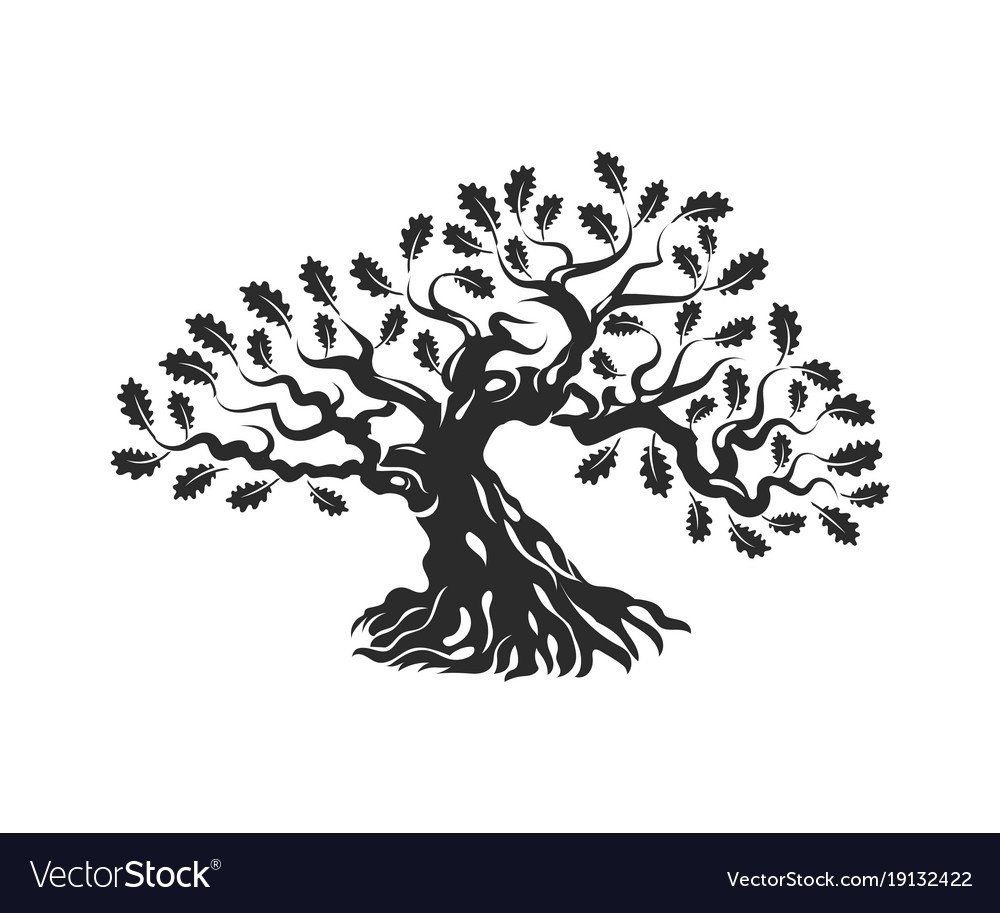 Дерево иконка дуб