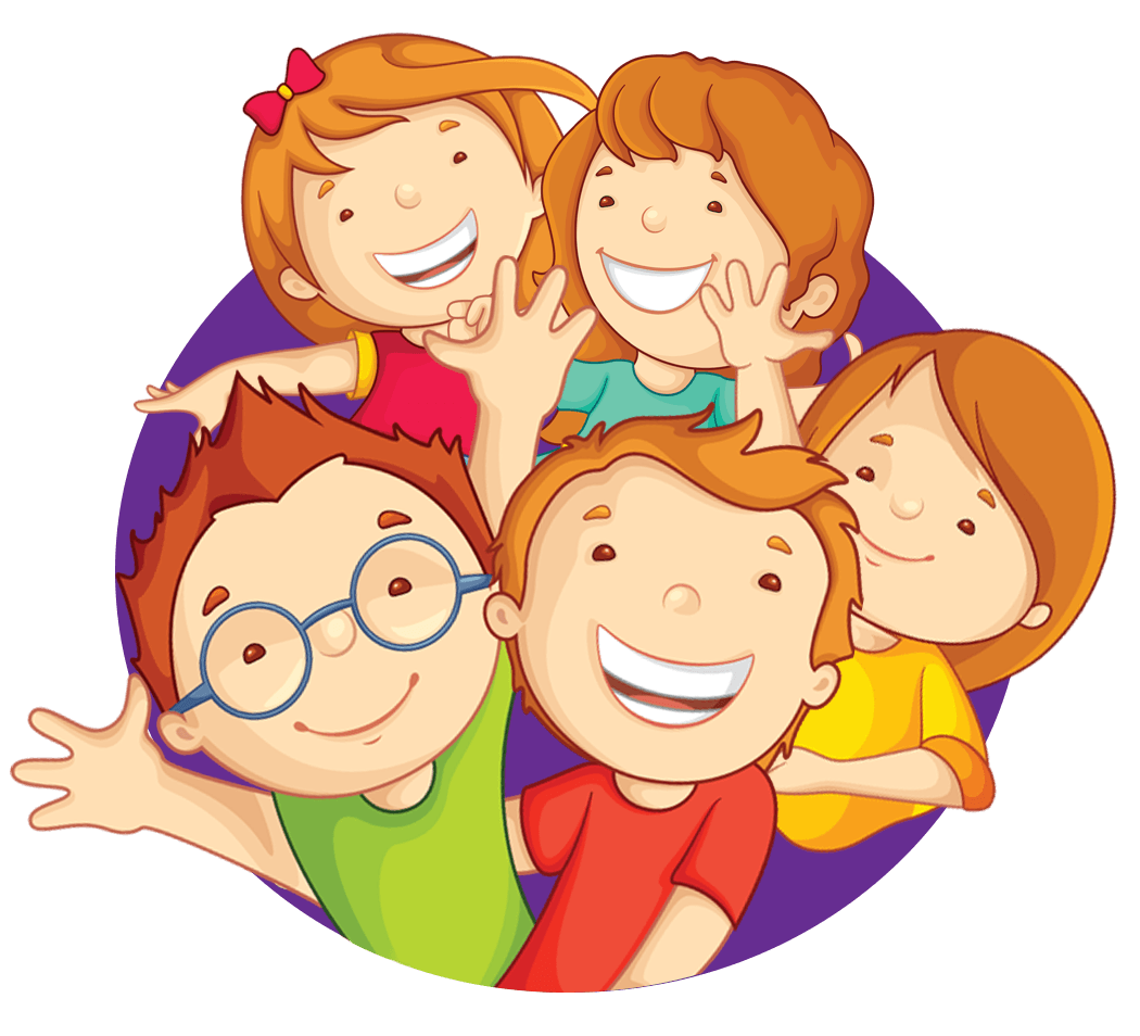 Мультяш дети улыбаются