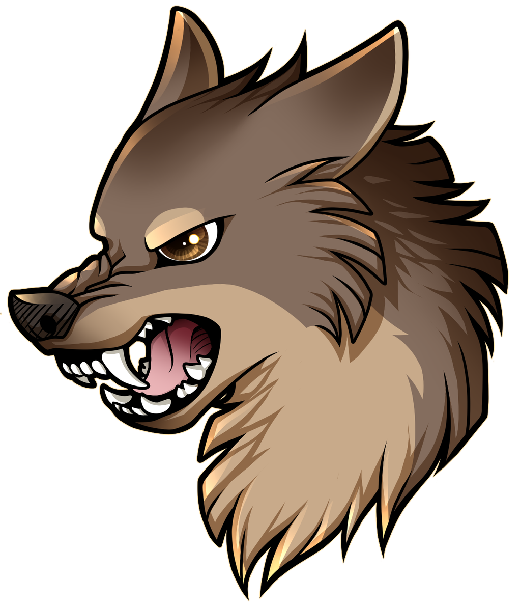 Волк мультяшный