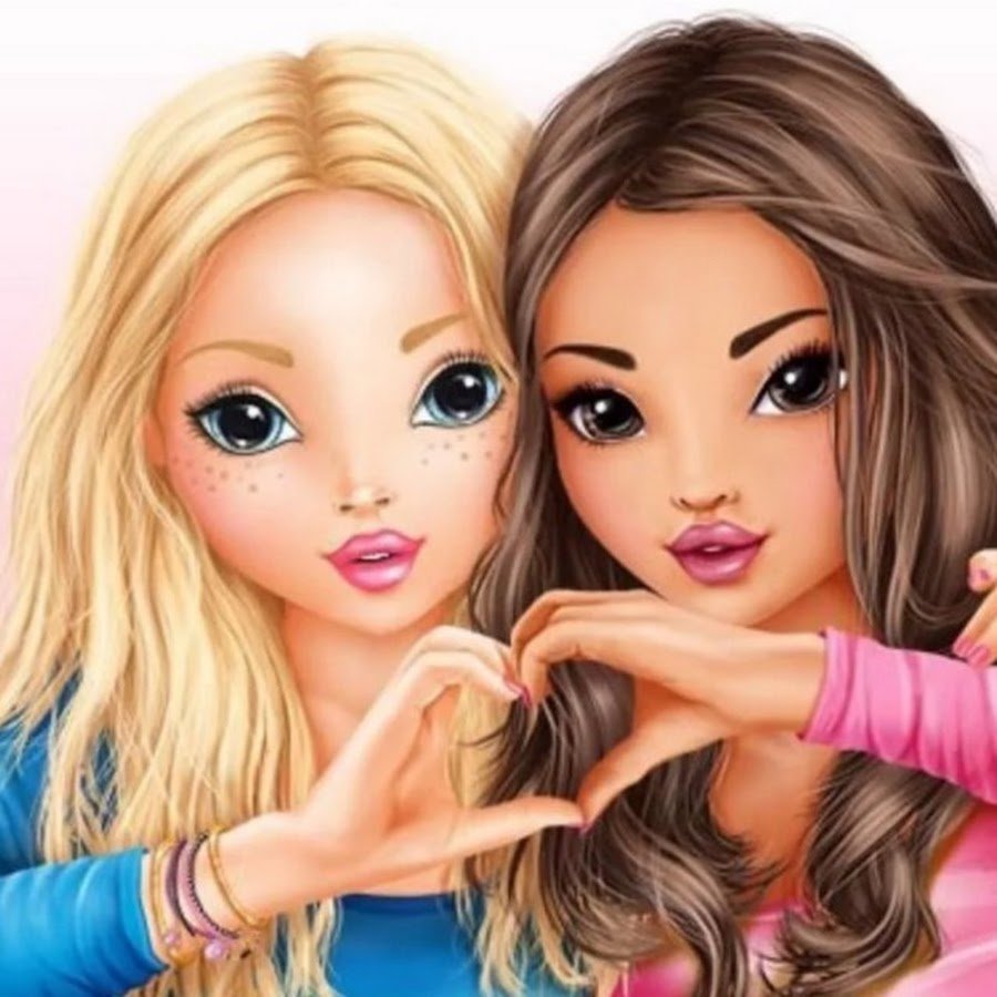 Подруги рисунок