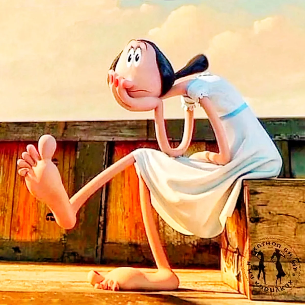 Даже если в жизни жопонька