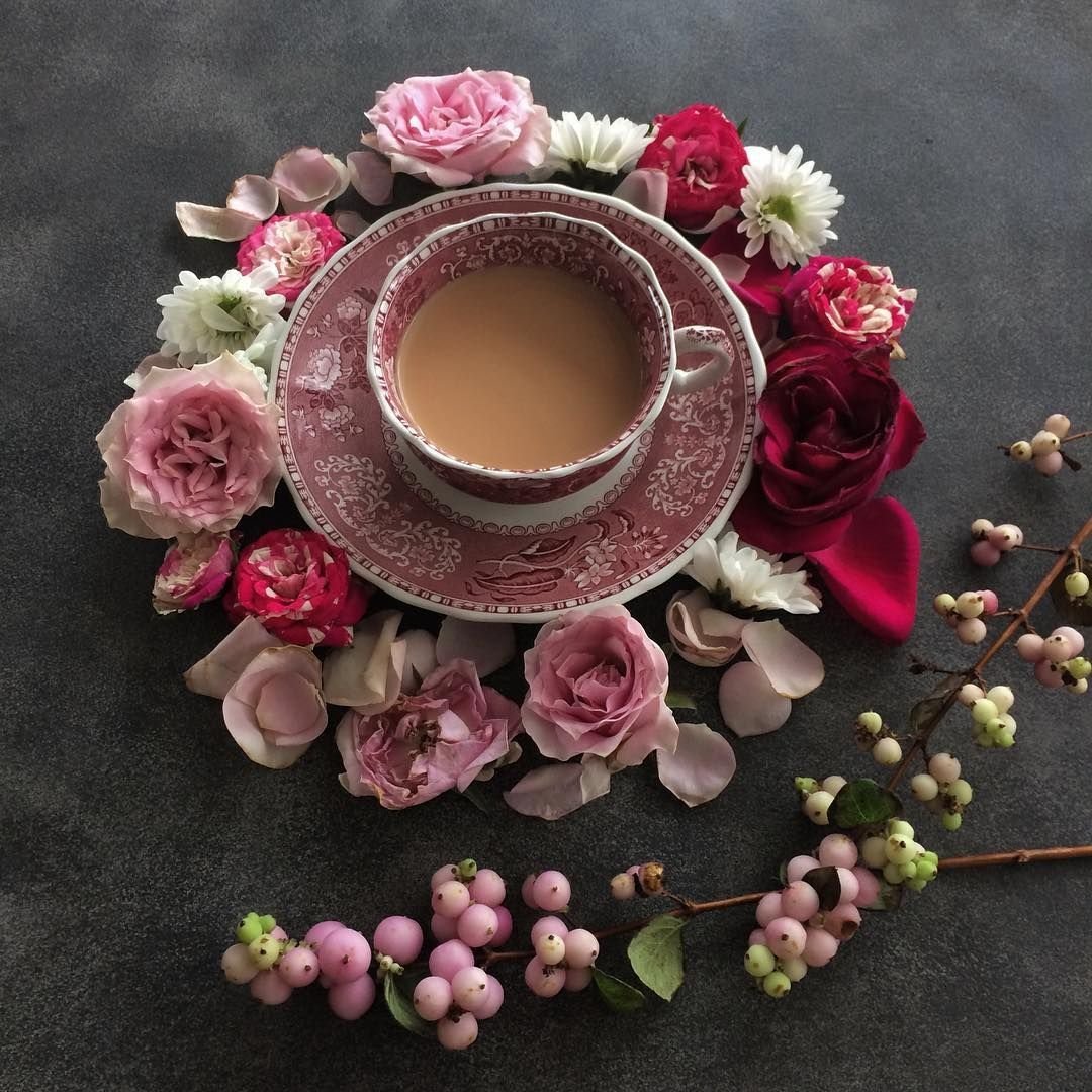 Цветочный кофе