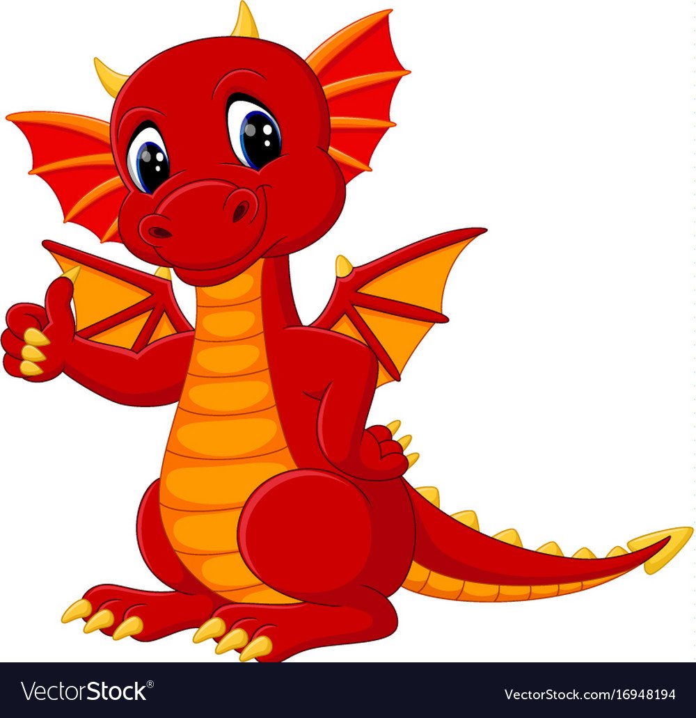 Красный дракончик