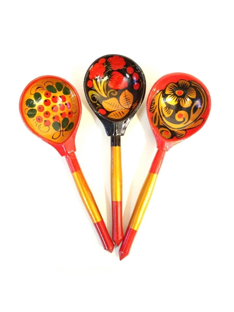 Хохломская роспись роспись ложки