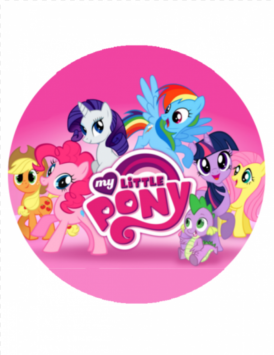 Маил литол пони круглая