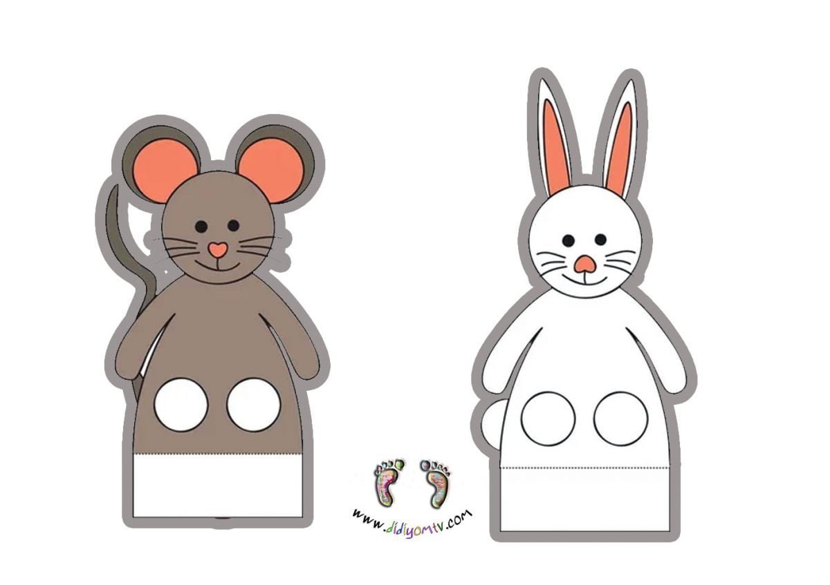 Пальчиковый театр заяц