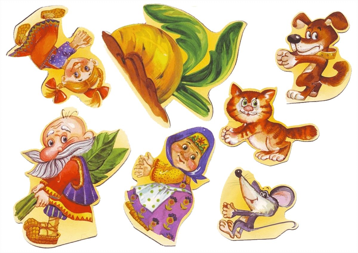 Герои Репки для кукольного театра