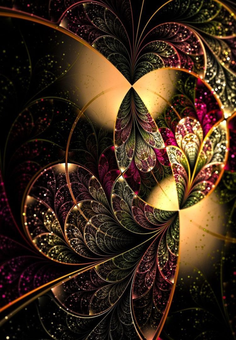 Неоновая абстракция