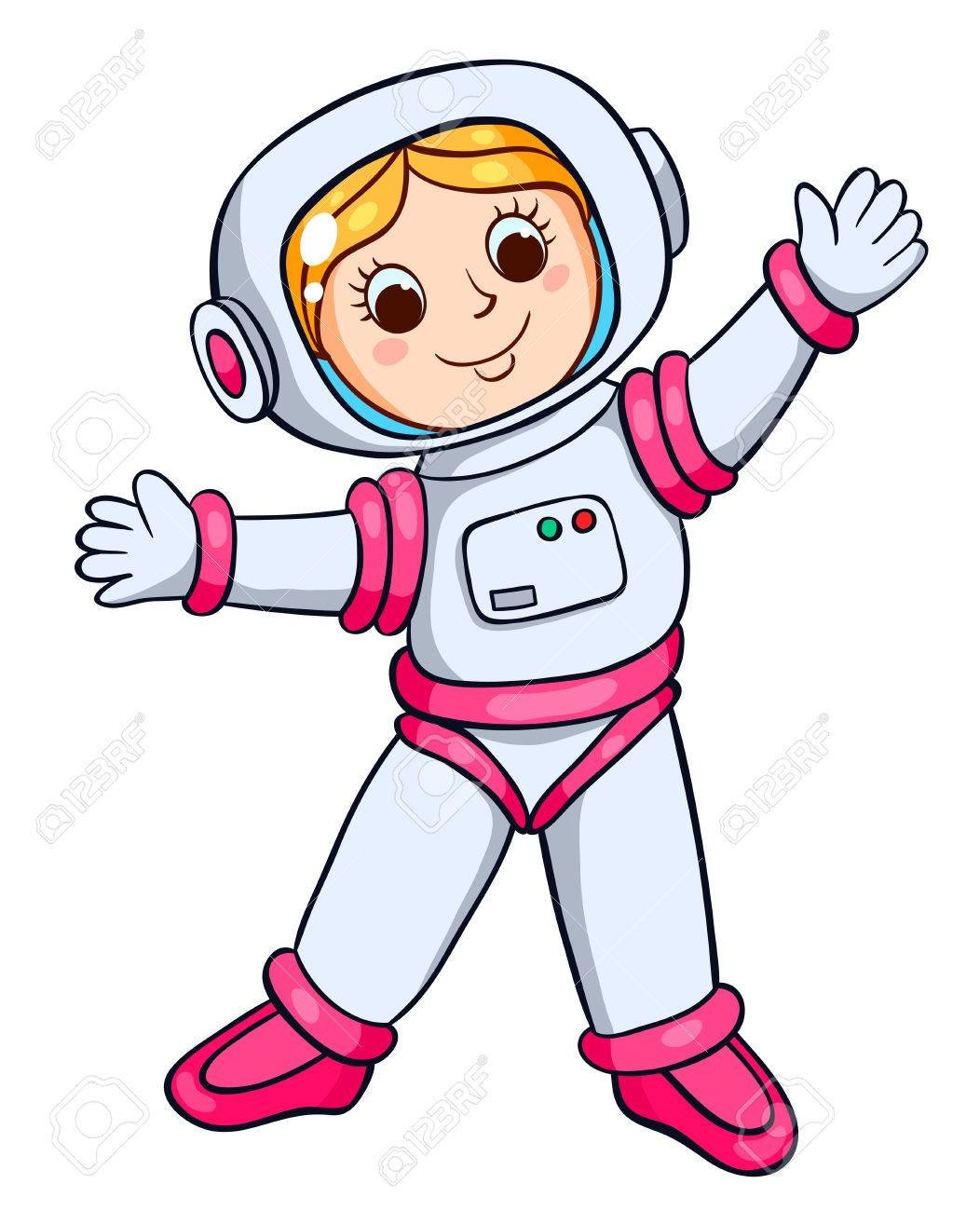 Девочка космонавт