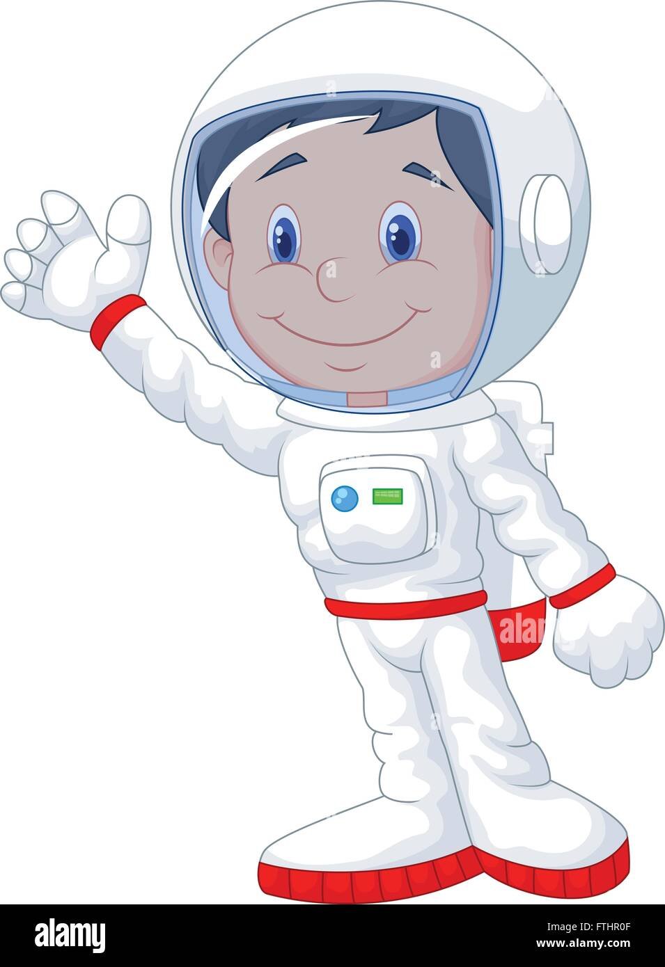 Человечек космонавт