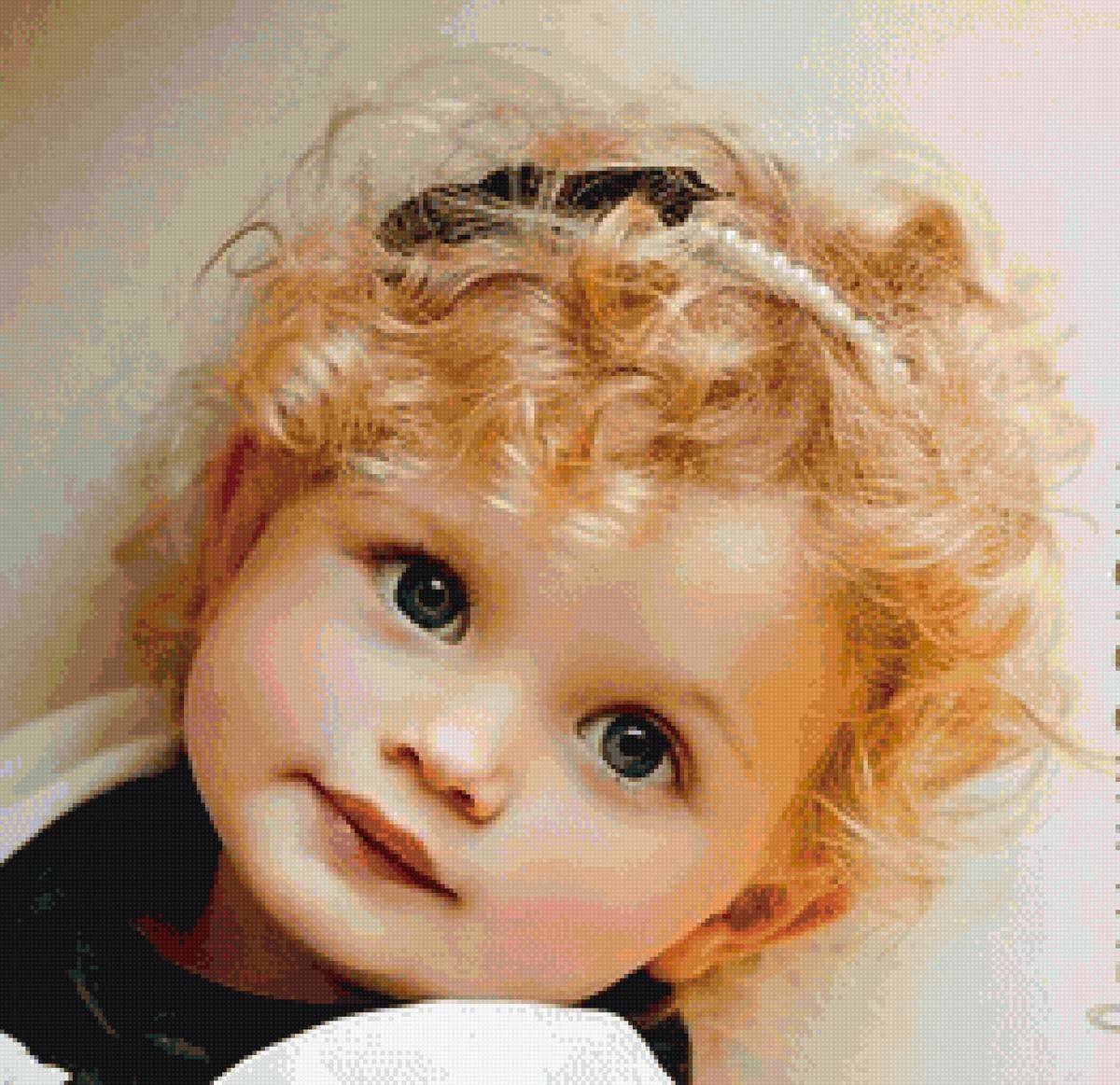 Девочка с веснушками