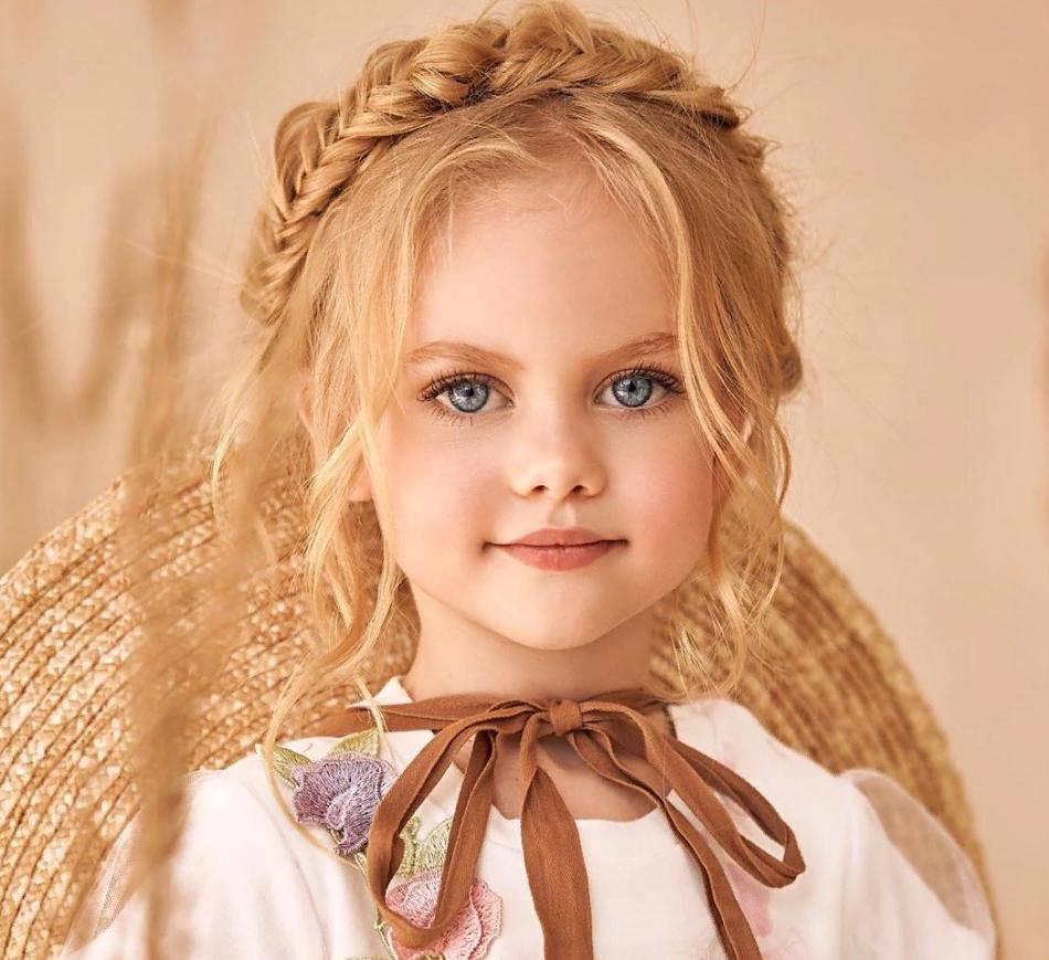 Дети с голубыми глазами