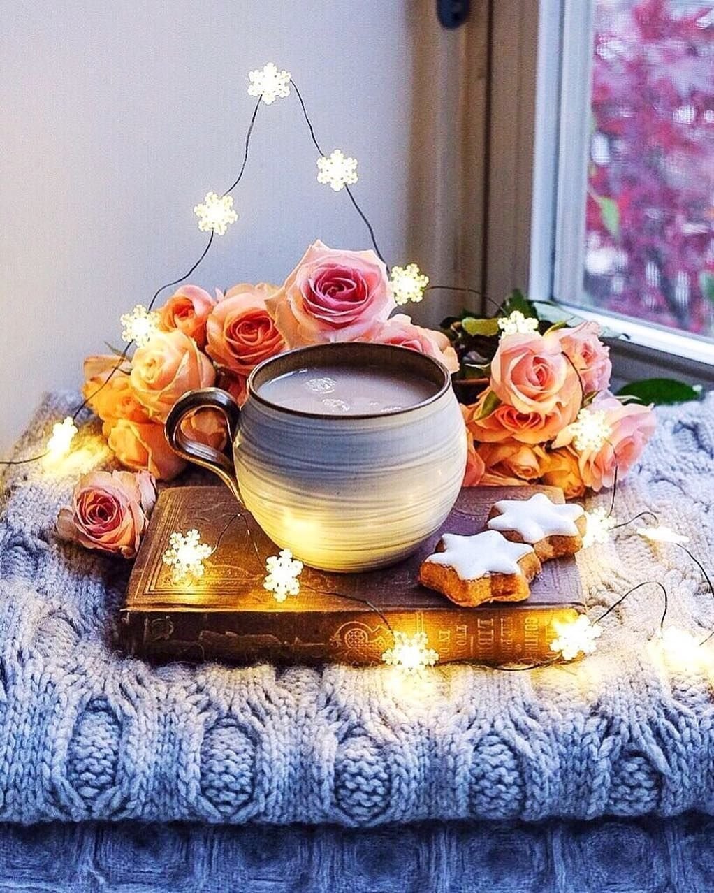 Добрый зимний вечер стихи