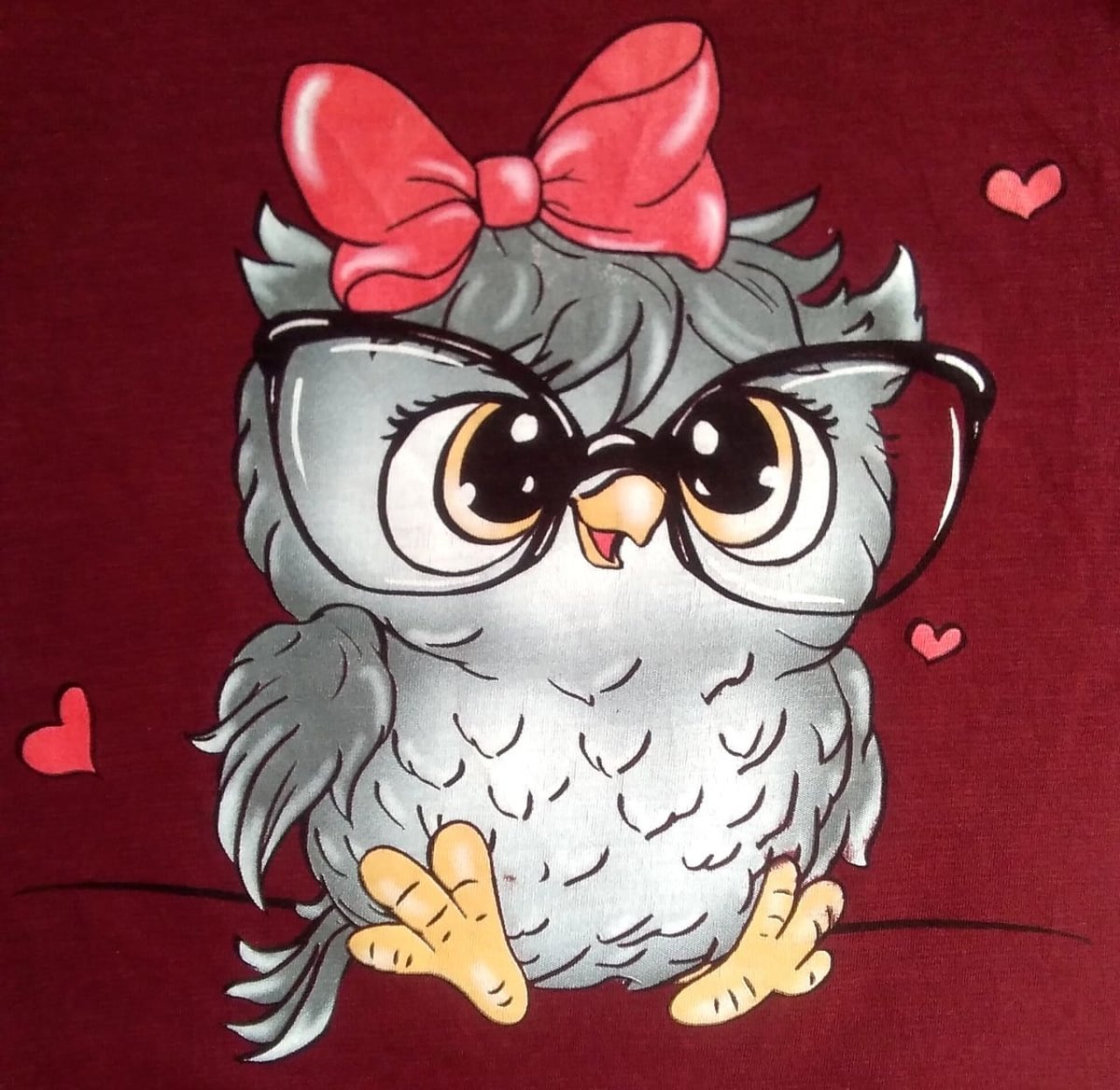 Сова с бантиком