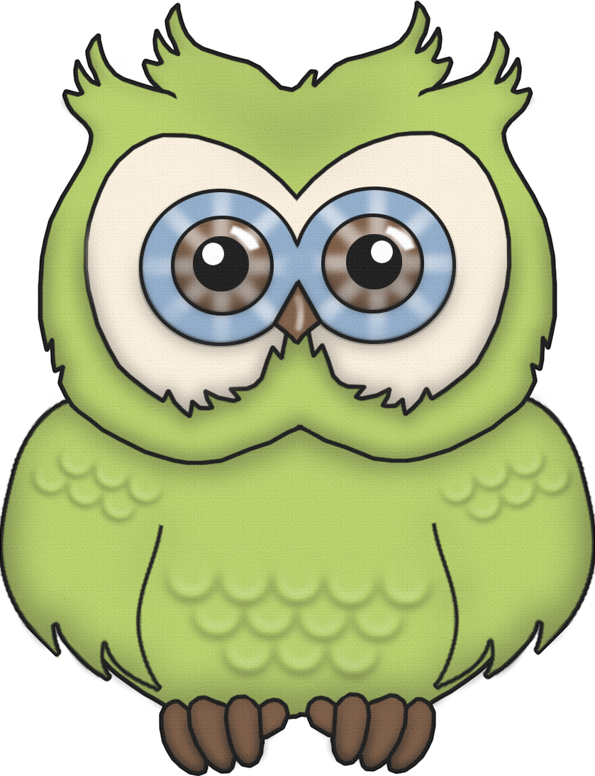 Совята мультяшные без фона