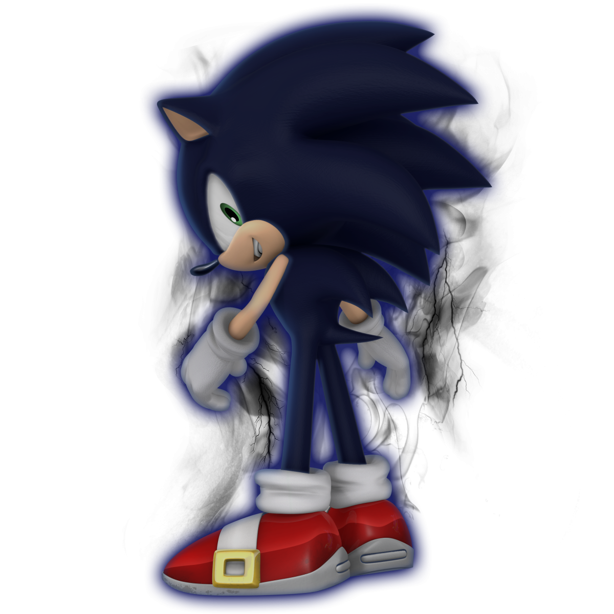 Темный еж Соник