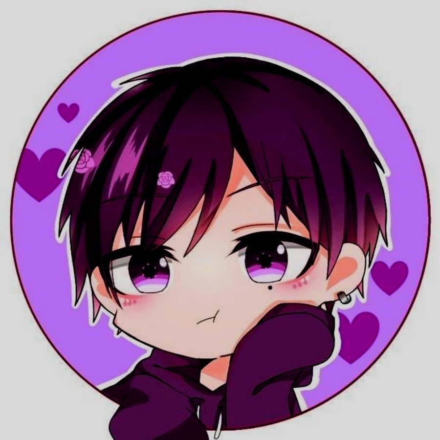 Аниме парни в круглой рамке