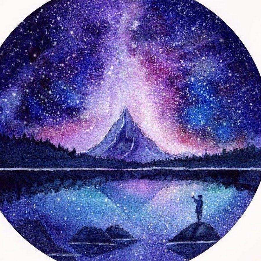 Пейзаж в круге