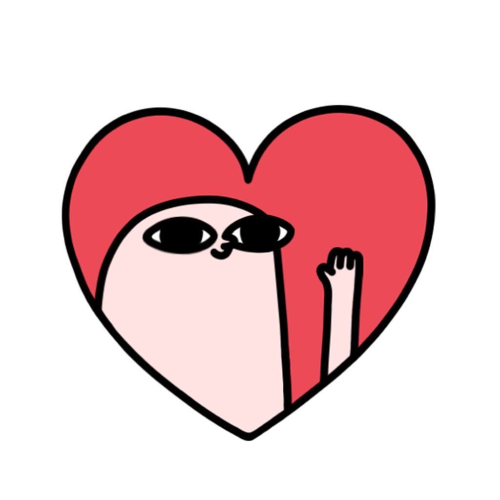 Стикеры сердечки