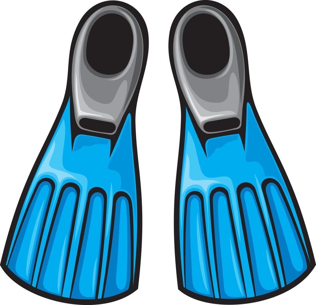 Ласты на фоне