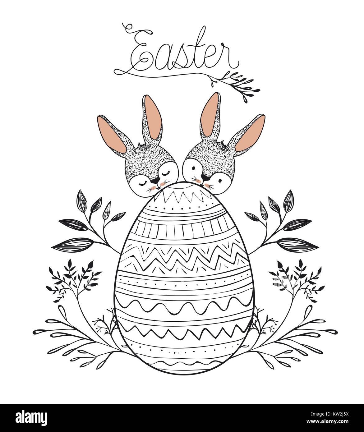 Пасха в графике