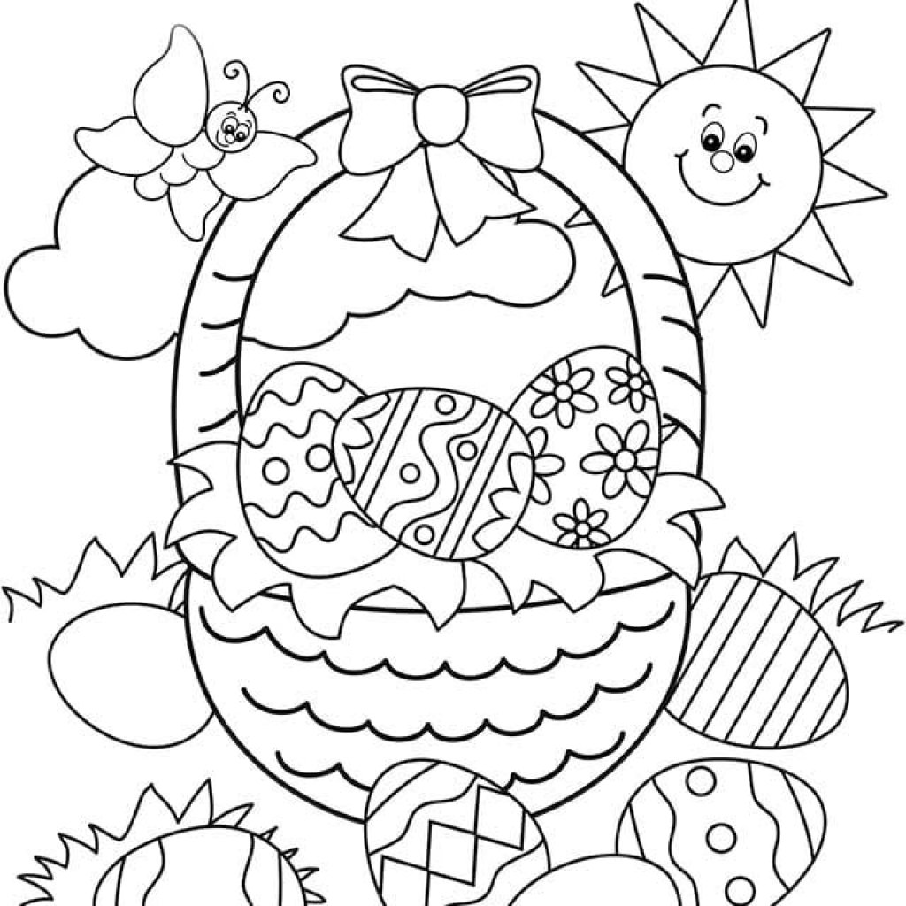 Пасхальный кулич с вербой раскраска