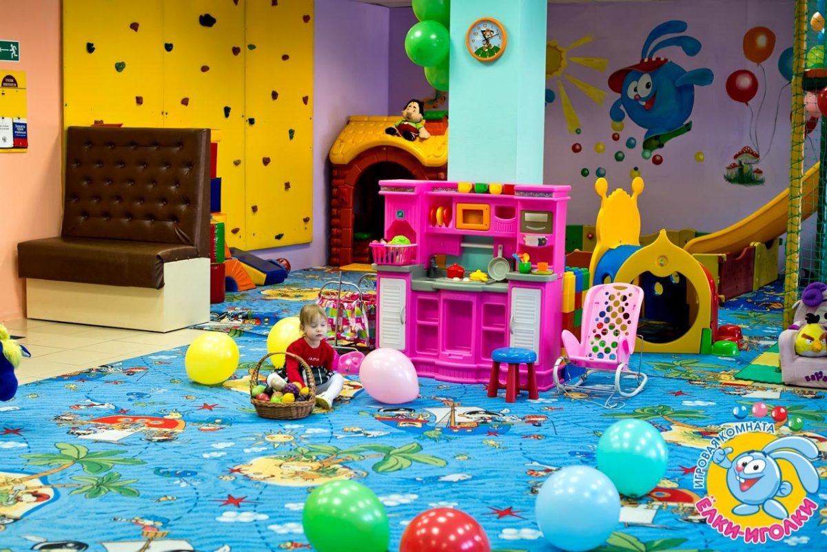 Ёлки иголки игровая комната Иркутск Ново Ленино