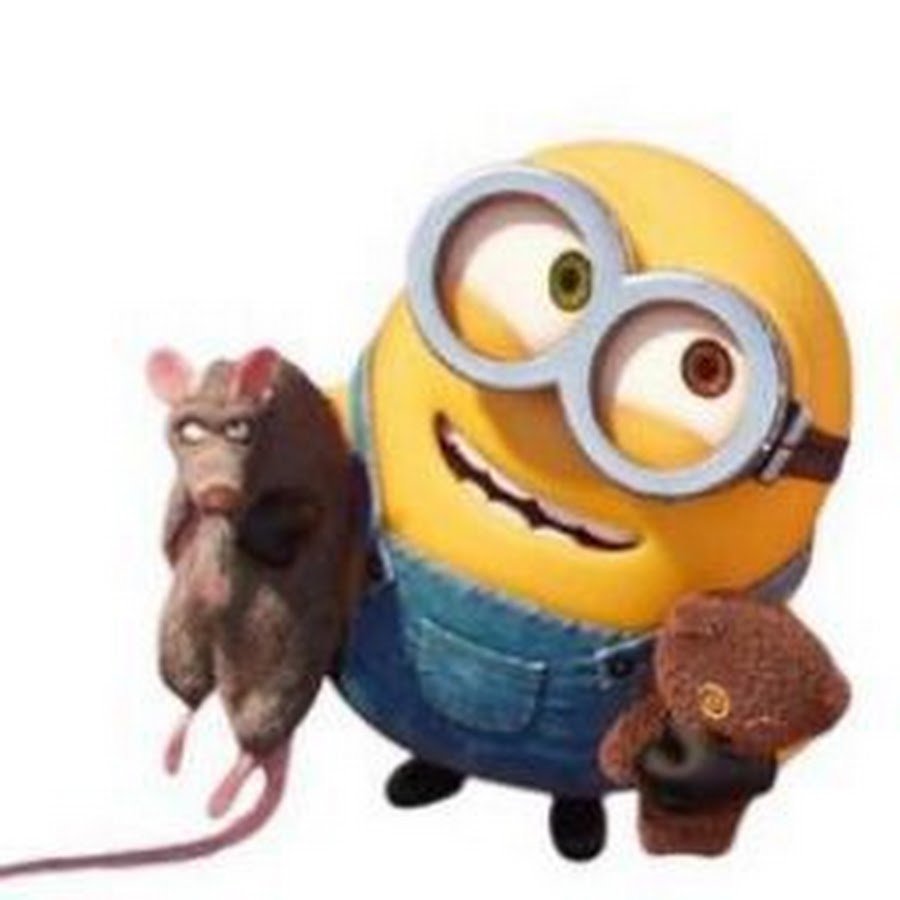 Миньон Боб с мишкой и крысой
