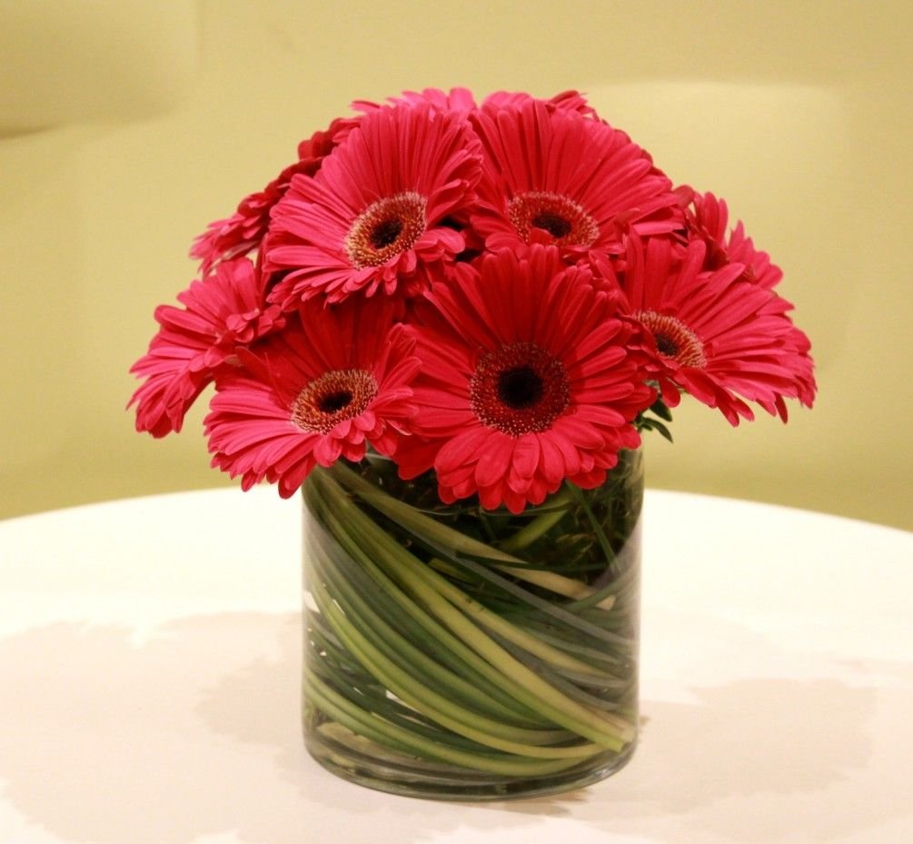 Композиция из гербер