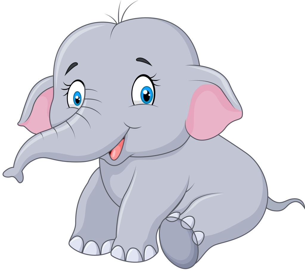 Слонёнок мультяшный