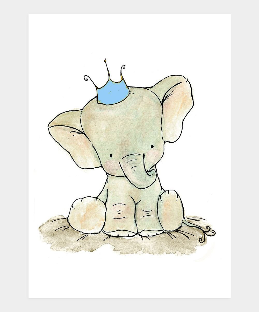 Милый Слоник мультяшный