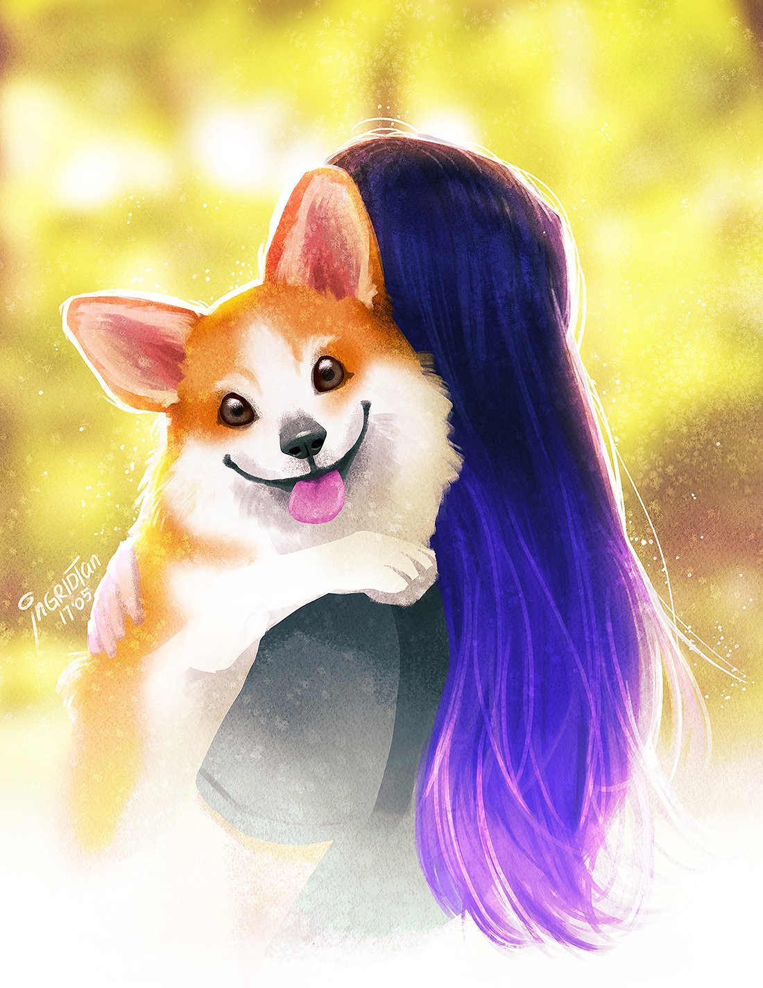 Милые арты собак