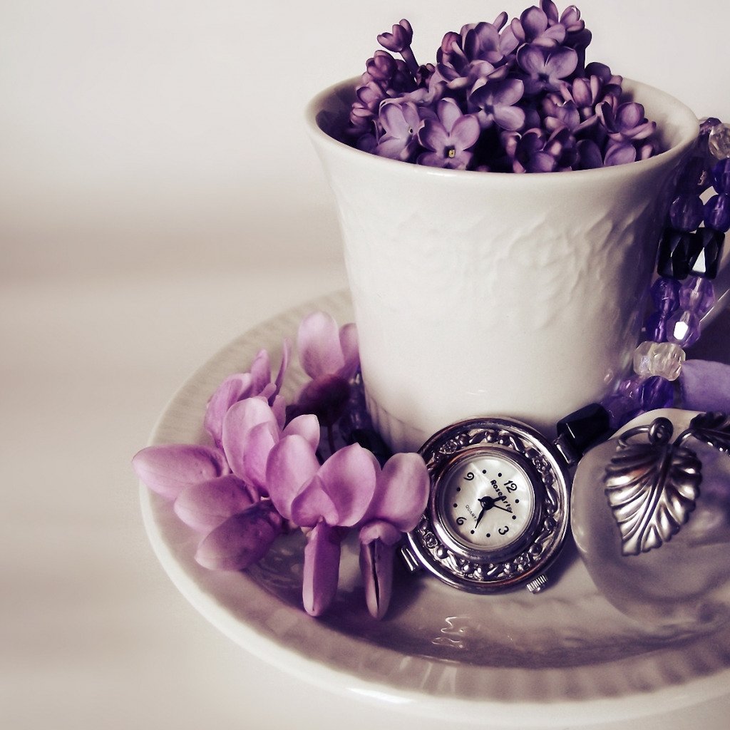 Доброе утро в лиловом цвете