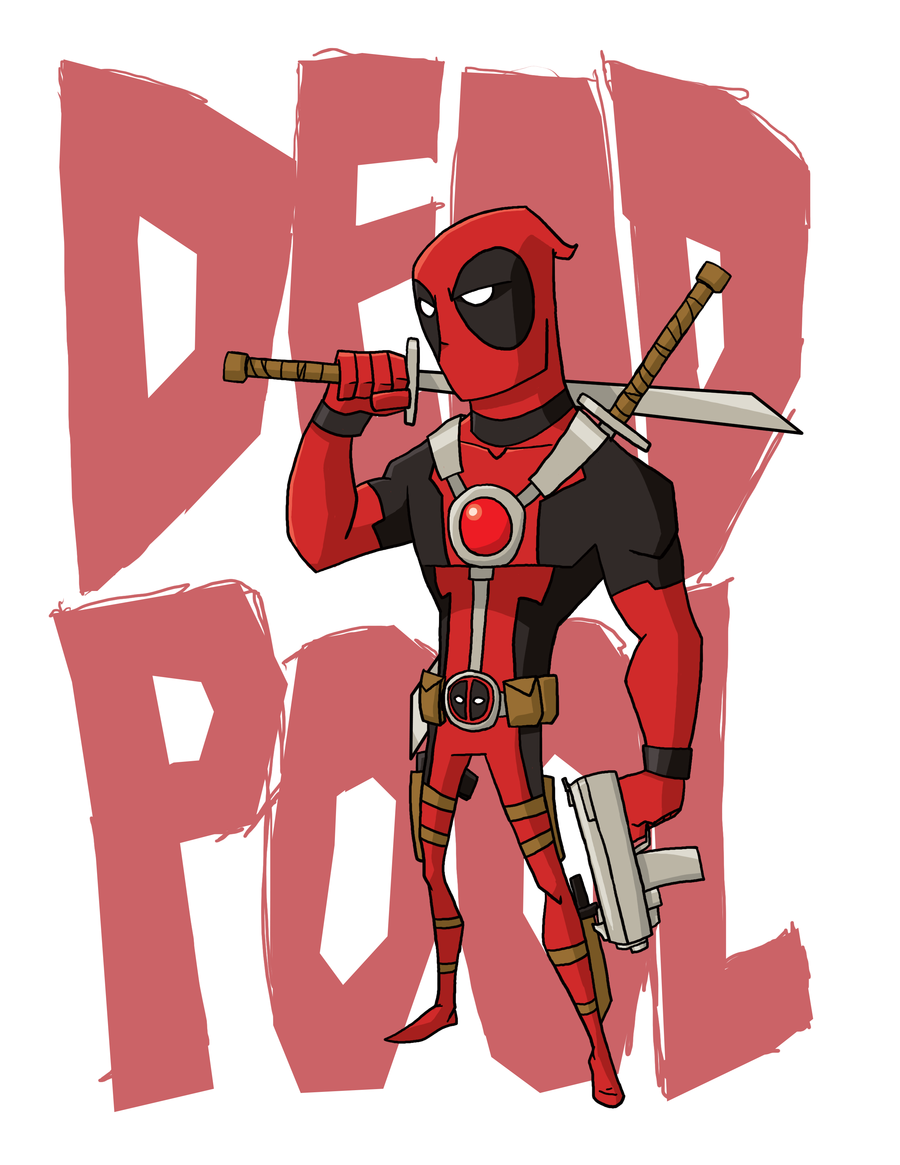 Удивленный Дэдпул