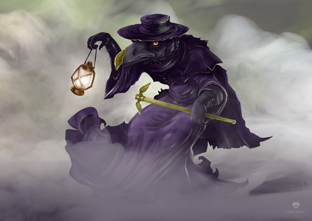 Чумной доктор арт