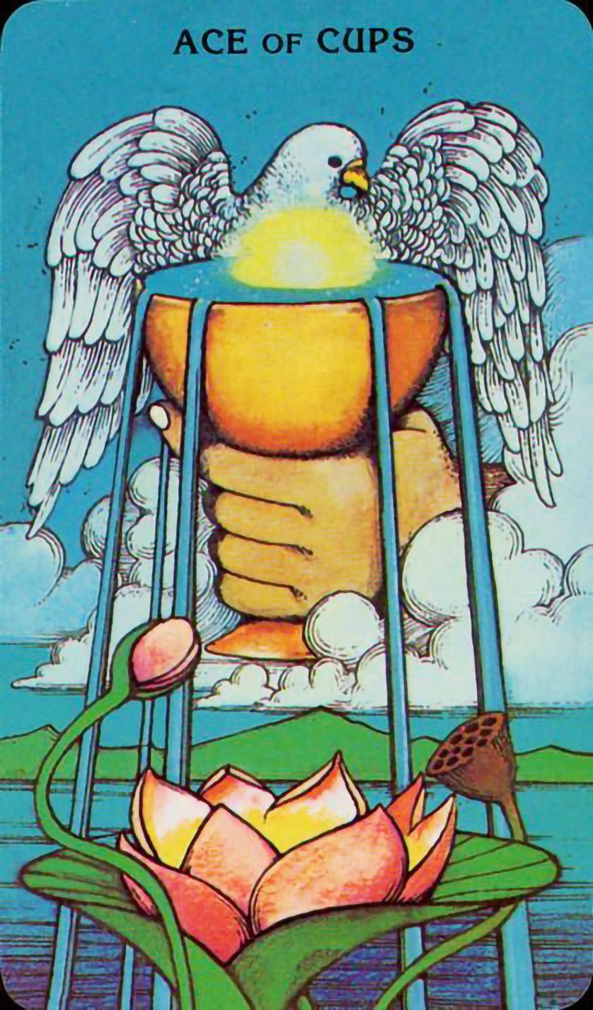 Туз кубков Таро Уэйта