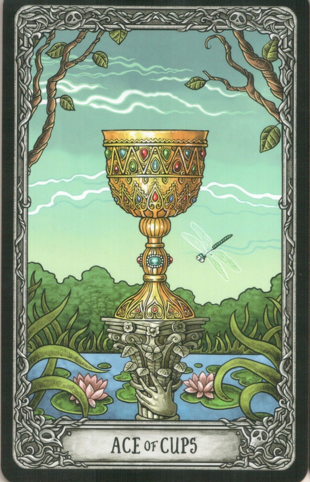 Аркан туз кубков Таро