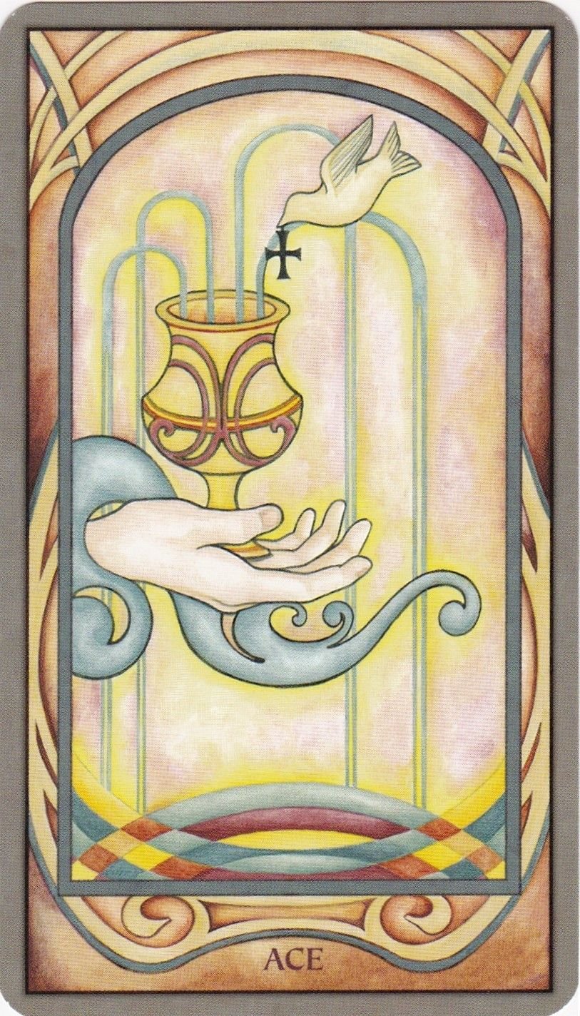 Туз кубков Таро Уэйта